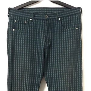 NEIGHBORHOOD DENIM 2002 CHECKERED JEANS RARE!!
